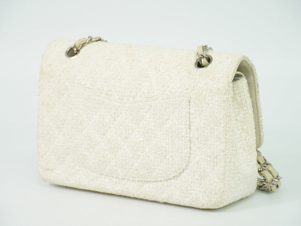 Chanel Timeless - Classic Double Flap Bag Quilted Tweed Medium
