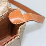 Celine Vintage Macadam Circle Logo Shoulder Bag Canvas and Leather - image 18
