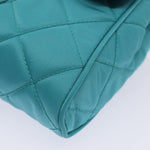 Prada Pushlock Chain Flap Bag Quilted Tessuto Mini - image 9