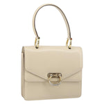 Celine Vintage Top Handle Bag Glazed Leather Small - image 20