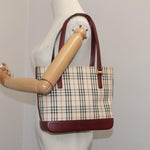 Burberry Nova Check Tote Canvas and Leather - image 13