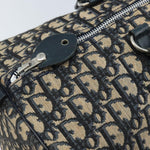 Christian Dior Vintage Trotter Boston Bag Diorissimo Canvas Large - image 10