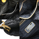 Prada Convertible Side Pocket Tote Chevron Tessuto Medium - image 6