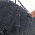 Chanel Stretch Spirit Cabas Quilted Denim Large - image 12