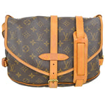 Louis Vuitton Saumur Handbag Monogram Canvas 30 - image 1