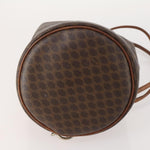 Celine Vintage Macadam Backpack Canvas and Leather - image 16