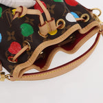 Louis Vuitton Noe Handbag Yayoi Kusama Painted Dots Monogram Canvas Nano - image 17