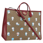 Gucci Doraemon Tote Printed Mini GG Coated Canvas Large - image 15