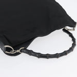 Gucci Vintage Bamboo Handle Bag Nylon - image 16