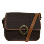 Celine Circle Logo Shoulder Bag Canvas - image 1