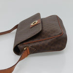 Celine Vintage Macadam Shoulder Bag Canvas Small - image 4