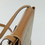 Christian Dior Vintage Honeycomb Shoulder Bag Canvas and Leather - image 14