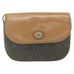 Christian Dior Vintage Honeycomb Flap Crossbody Bag Canvas and Leather - image 1