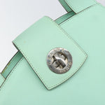 Celine Circle Logo Handbag Leather - image 13
