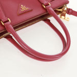 Prada Double Zip Lux Tote Saffiano Leather Medium - image 8