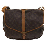 Louis Vuitton Saumur Handbag Monogram Canvas 35 - image 1