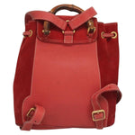Gucci Vintage Bamboo Backpack Suede Small - image 2