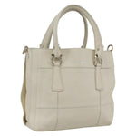Salvatore Ferragamo Gancini handbag Leather - image 18