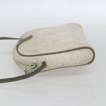 Christian Dior Vintage Honeycomb Shoulder Bag Canvas and Leather - image 3