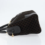 Celine Vintage Macadam Handbag C Macadam Suede - image 4