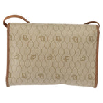 Christian Dior Vintage Honeycomb Flap Crossbody Bag Canvas and Leather - image 2