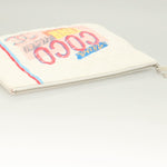 Chanel Coco Cuba Pouch Printed Quilted Canvas Medium - image 13