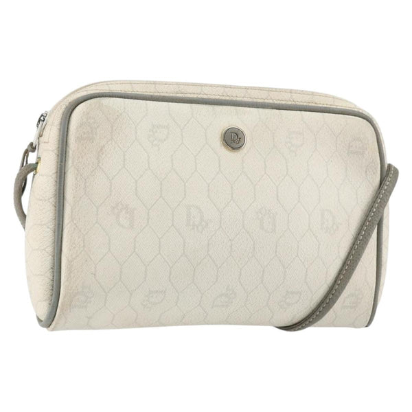 Christian Dior Vintage Honeycomb Shoulder Bag Canvas - image 1