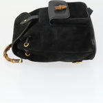 Gucci Gucci bamboo backpack daim mini - image 4