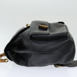 Gucci Vintage Bamboo Backpack Leather - image 4