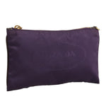 Prada Logo Zip Pouch Tessuto - image 14