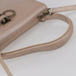 Salvatore Ferragamo Gancini handbag Leather - image 7