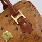 MCM Visetos logogramme Handbag Canvas and Leather - image 6