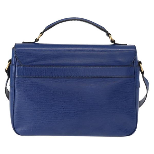 Celine Vintage Circle Logo Crossbody Bag Leather Small