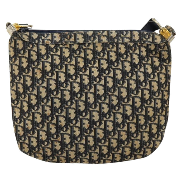 Christian Dior Vintage Trotter Shoulder Bag Canvas medium - image 1