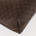 Celine Circle Logo Macadam Pouch Canvas and Leather - image 9