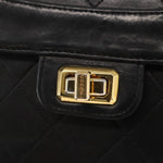 Chanel Vintage Mademoiselle Lock Trapezoid Flap Bag Quilted Lambskin Medium - image 13