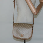 Celine Vintage Macadam Shoulder Bag Canvas and Leather - image 13