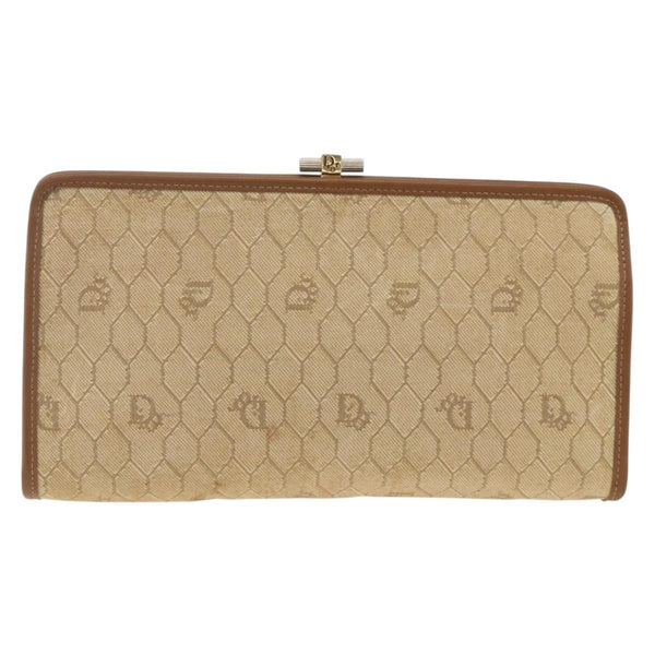 Christian Dior Vintage honeycomb clutch Canvas - image 1