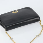Christian Dior Vintage Chain Flap Shoulder Bag Leather - image 13