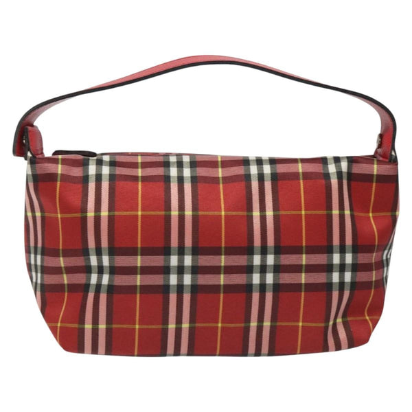 Burberry Nova Check Handbag Leather and Nylon - image 1
