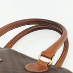 Celine Vintage Macadam Handbag Canvas and Leather - image 16