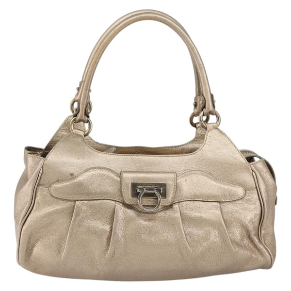 Salvatore Ferragamo Gancini Tote Leather - image 1