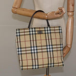 Burberry Nova Check Handbag Nova Check Canvas - image 13