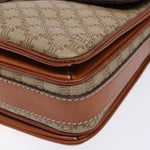 Celine Vintage Macadam Shoulder Bag Canvas and Leather - image 9