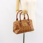 MCM Visetos logogramme Handbag Canvas and Leather - image 12