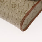 Christian Dior Vintage Honeycomb Flap Crossbody Bag Canvas and Leather - image 9