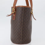 Celine Vintage Macadam Tote bag Canvas and Leather - image 3