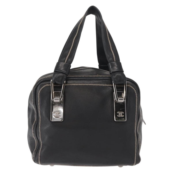 Chanel CC Bowler Quilted Caviar