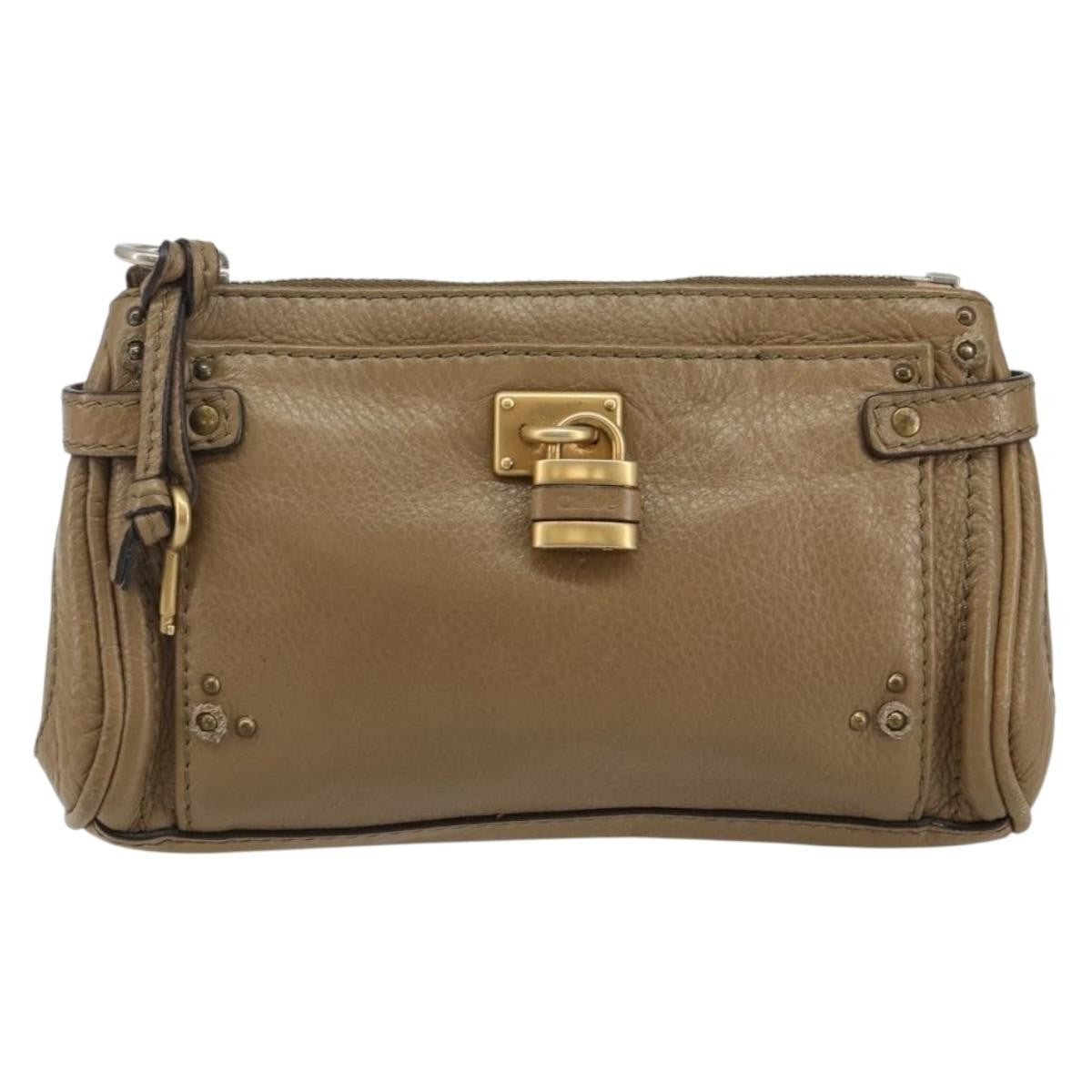 Chloe Paddington Pouch Leather - image 1