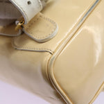 Gucci Vintage Bamboo Backpack Patent Mini - image 11